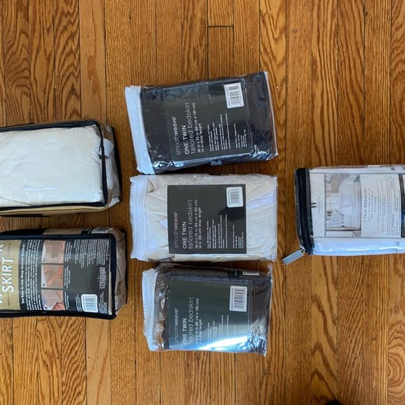 TWIN BED SKIRTS - Various Colours/Brands - Picture 2 of 3